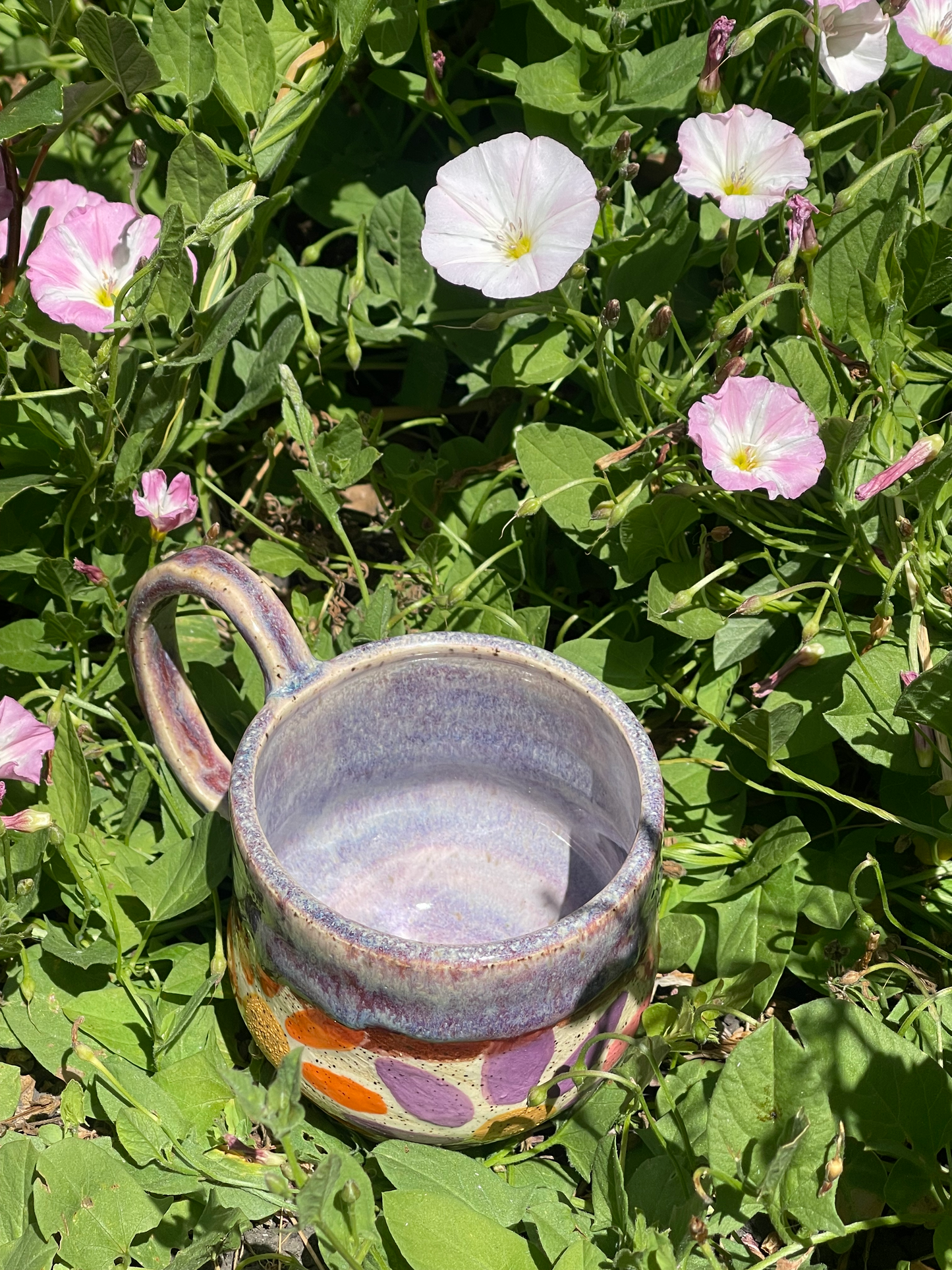 10.8 OZ FLOWERY DRIP MUG