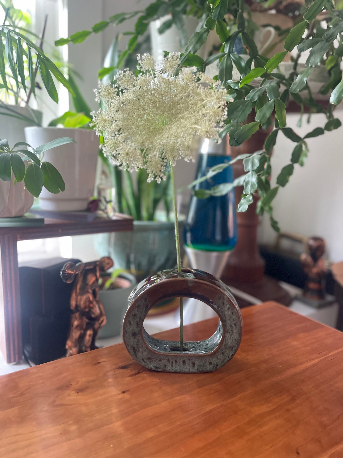TURKISH SATIN DONUT VASE