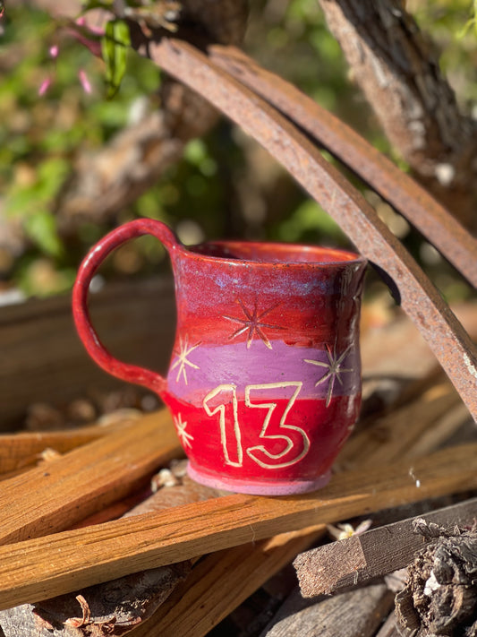 lucky 13 taylor swift eras mug